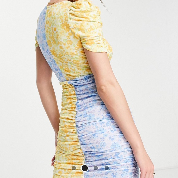 Floral Ruffle Dress - Picture 3 of 4